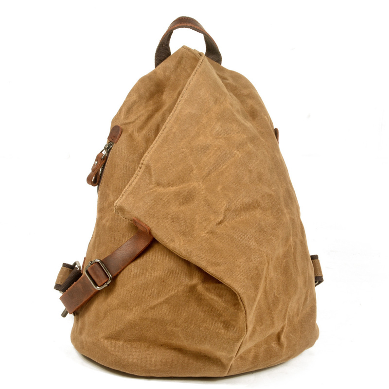 Outdoor Rug Waterproof - Ransel retro tahan air, tas kanvas