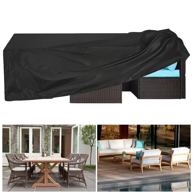 Outdoor Furniture Heavy Duty - Penutup Furnitur Taman Tahan Angin Berat