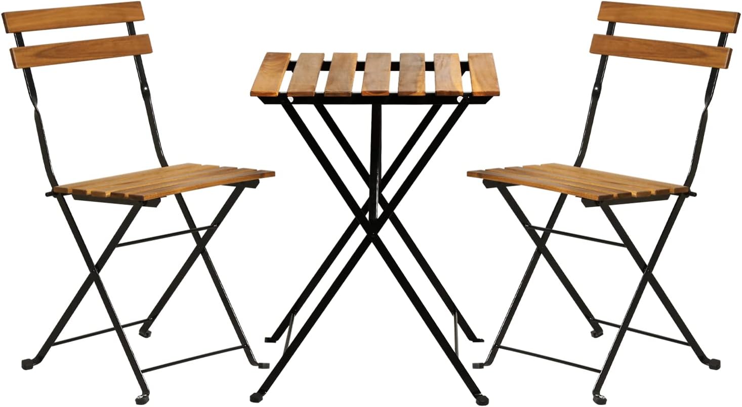 Outdoor Furniture Small - Set bistro teras lipat 3 bagian