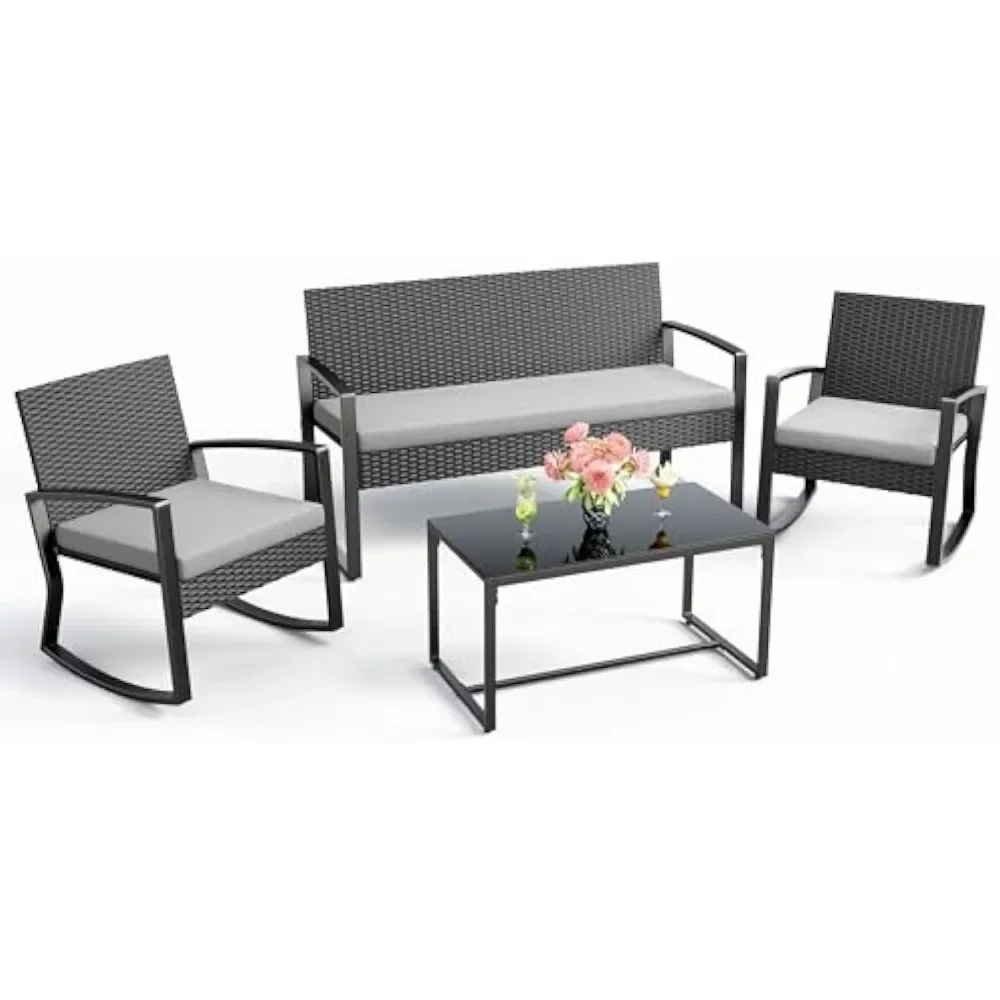 Outdoor Furniture On Sale - Set Furnitur Teras Luar Ruangan 4
