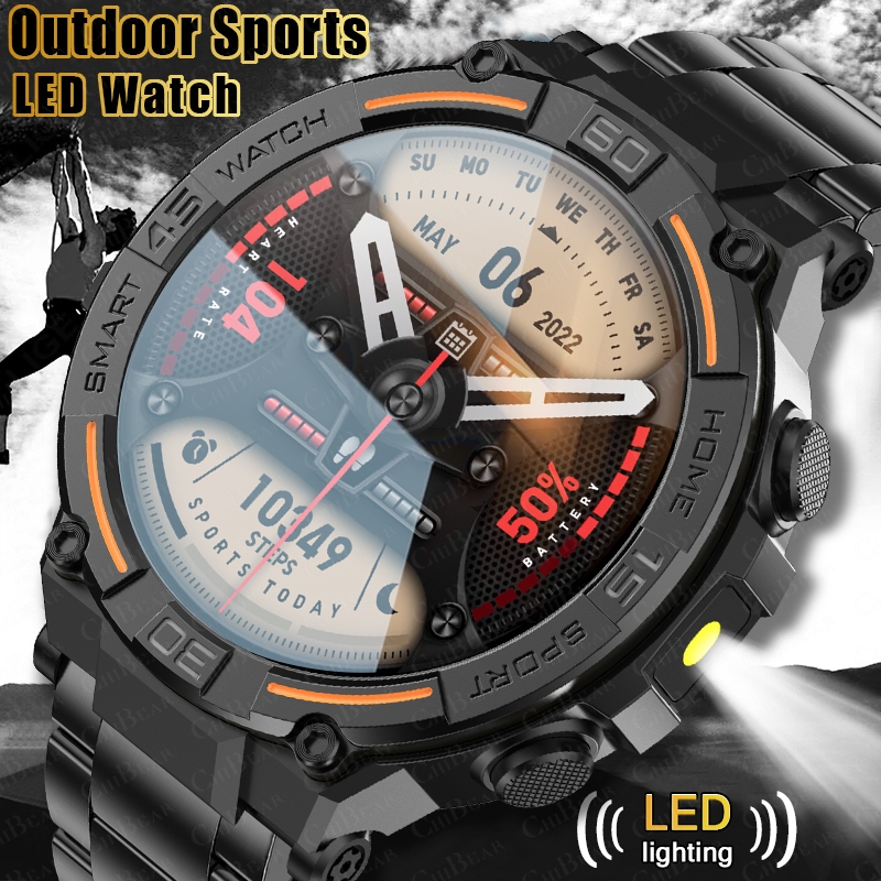 Outdoor Rug Waterproof - Jam Tangan Pintar Militer Luar Ruangan