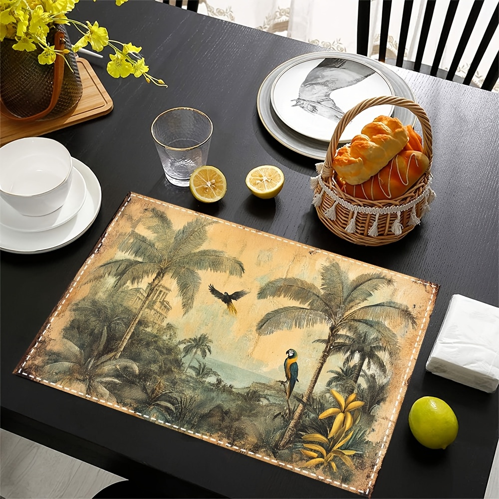 Outdoor Furniture Vintage - VIKAMA Tatakan Gaya Tropis Dengan Pohon