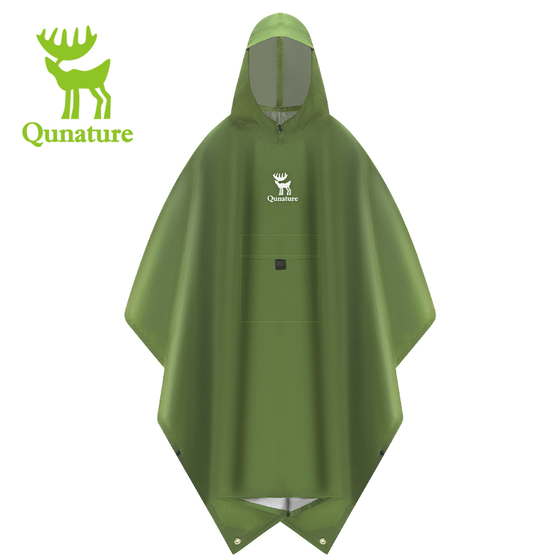 Outdoor Rug Waterproof - Qunature Jas Hujan Tahan Air 3-In-1