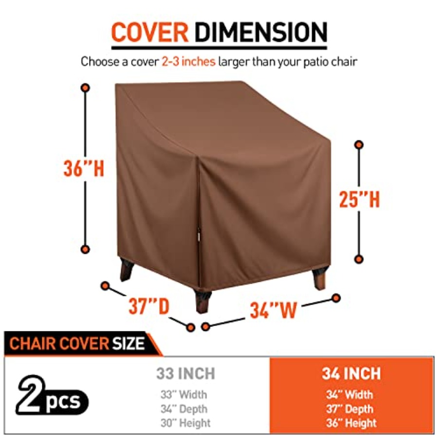 Penutup Kursi Teras Tahan Air, - Outdoor Furniture Heavy Duty ulasan dan harga