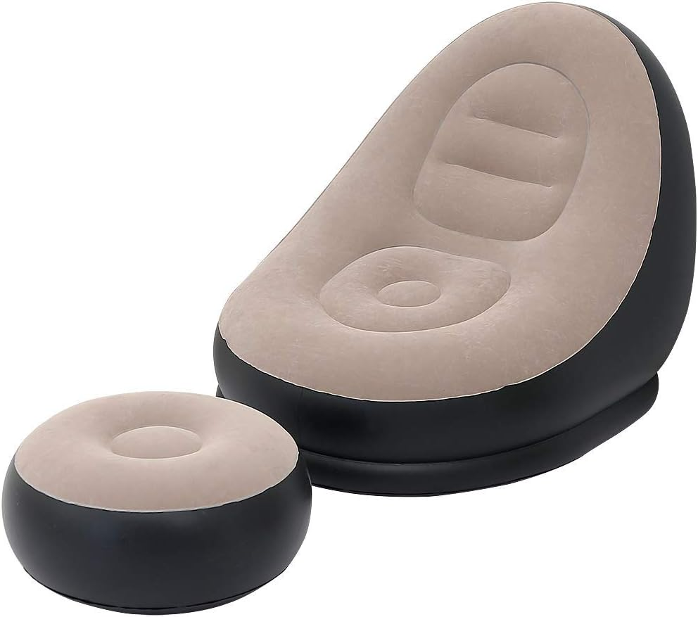 2 Buah Kursi Sofa Tiup Lipat ( - Outdoor Furniture Small ulasan dan harga