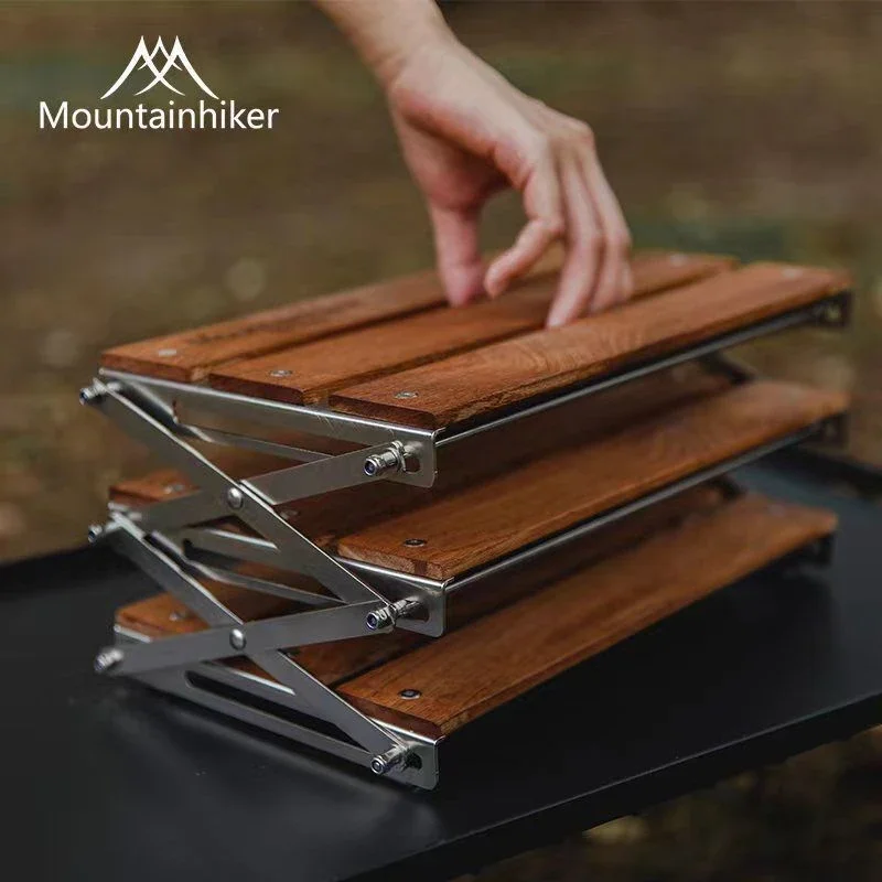 MOUNTAINHIKER Rak Tiga Tingkat - Outdoor Furniture Small ulasan dan harga