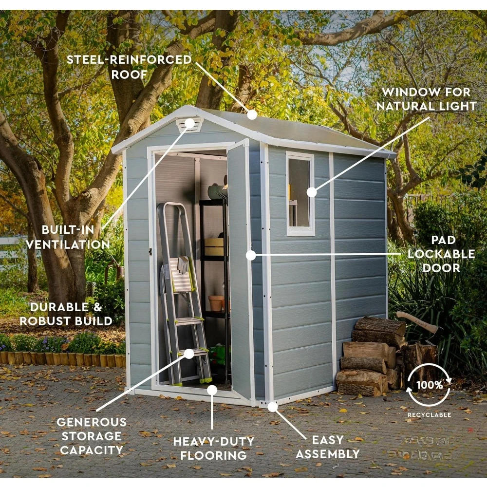 Kit Gudang Penyimpanan Luar Ru - Outdoor Furniture In Store ulasan dan harga