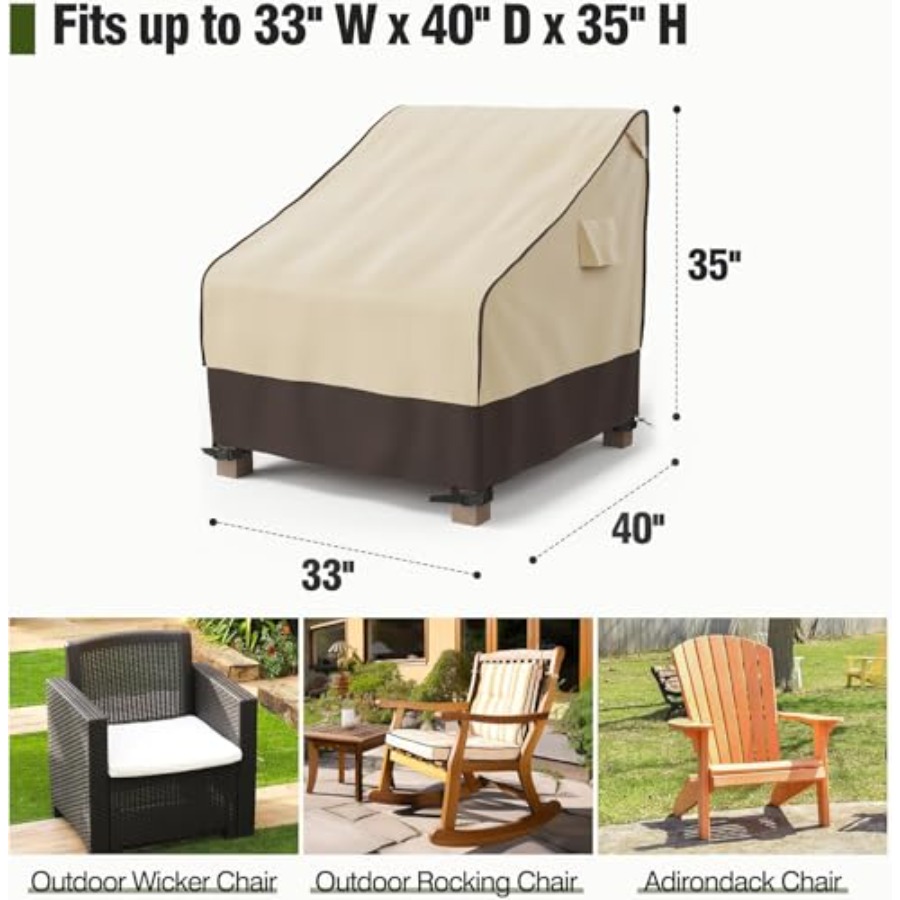 Penutup Kursi Teras Tahan Air, - Outdoor Furniture Heavy Duty ulasan dan harga