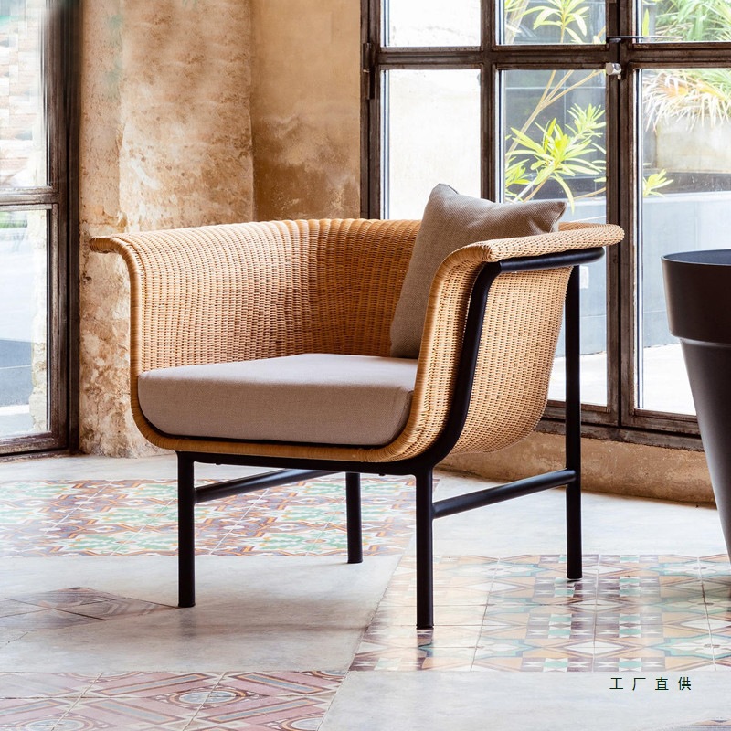 Set kursi rotan tiga potong un - Outdoor Furniture Set Sale ulasan dan harga