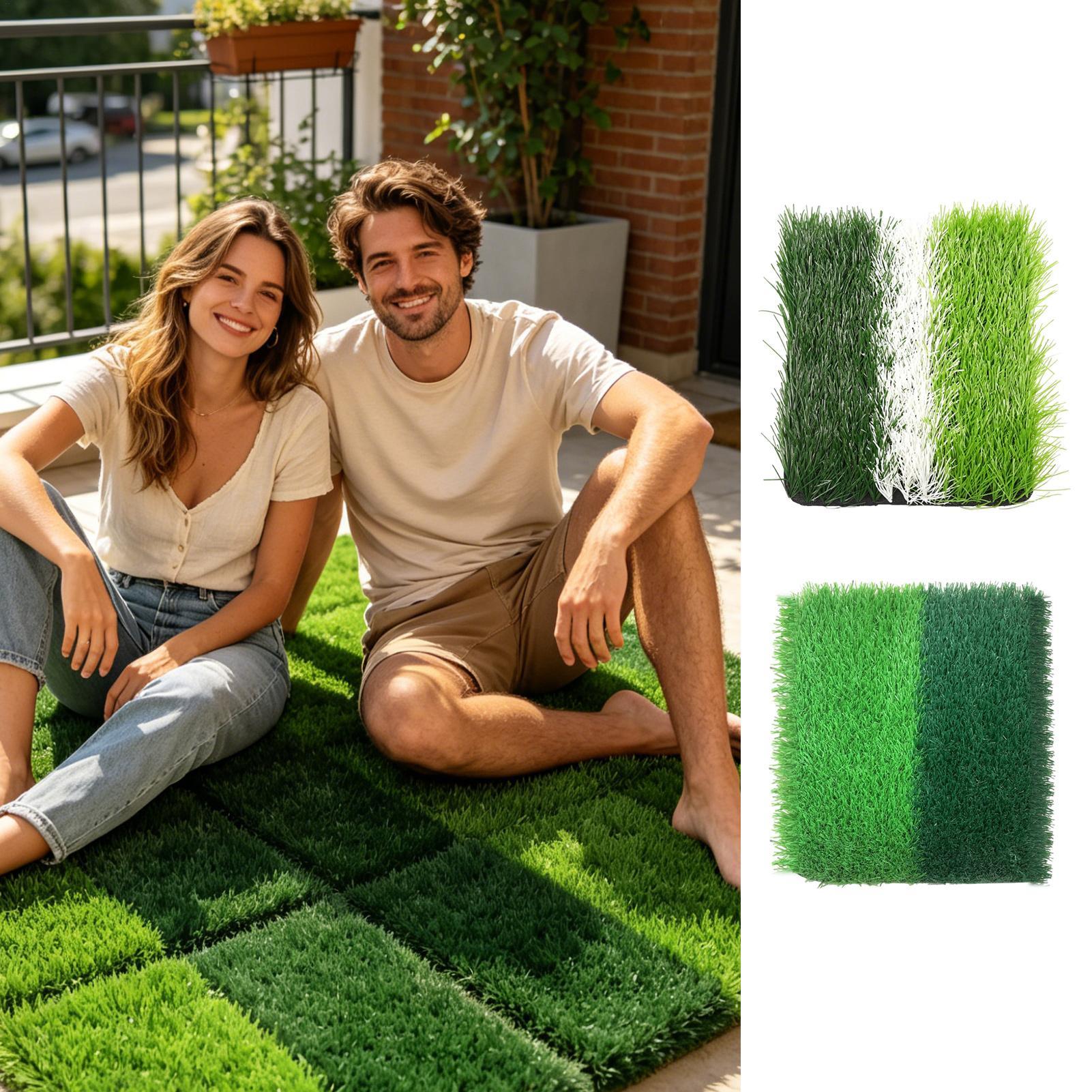 Karpet Rumput Palsu 15.7x15.7i - Outdoor Rug Waterproof ulasan dan harga