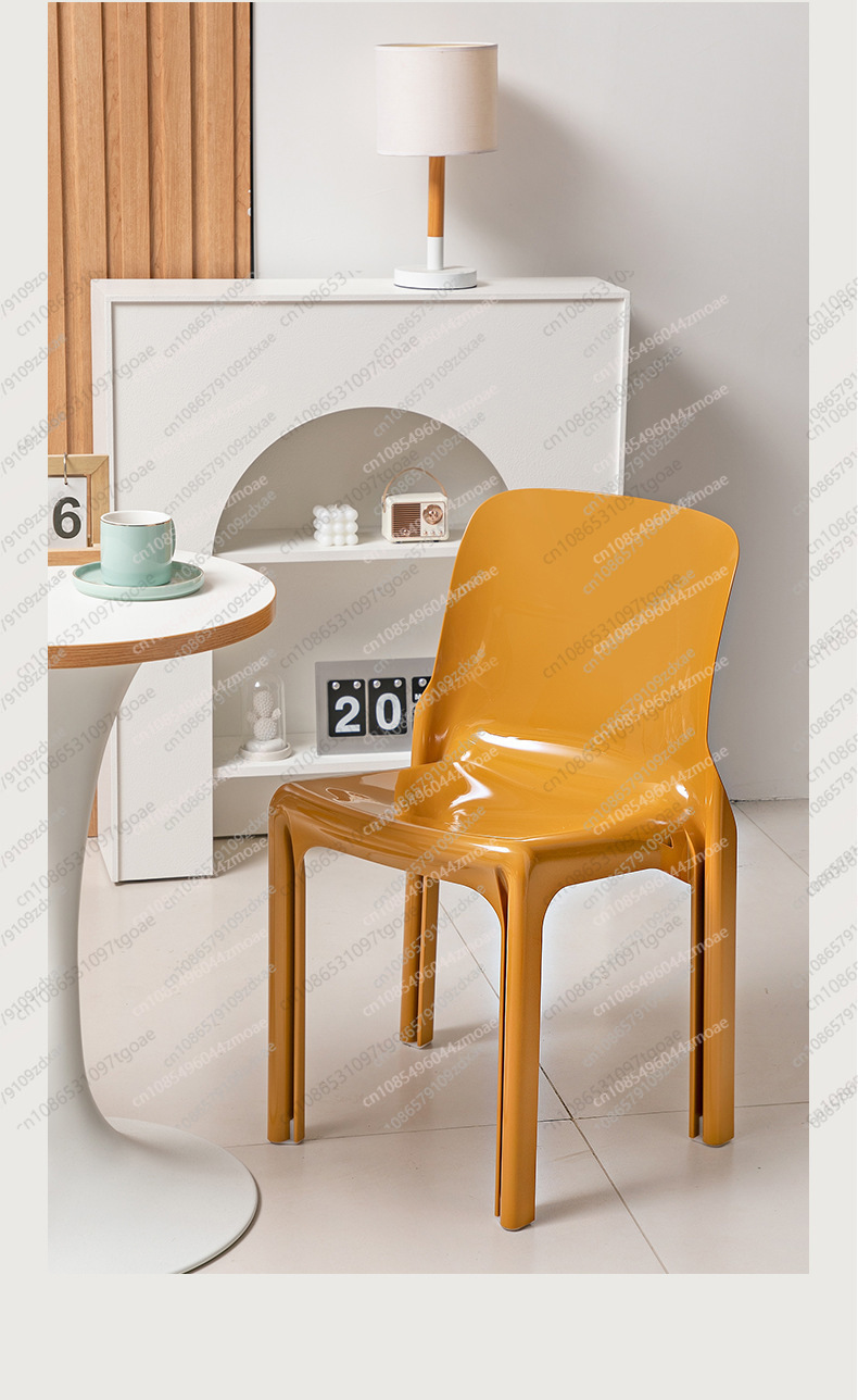 Kursi makan plastik YY Lazy sp - Outdoor Furniture Online ulasan dan harga