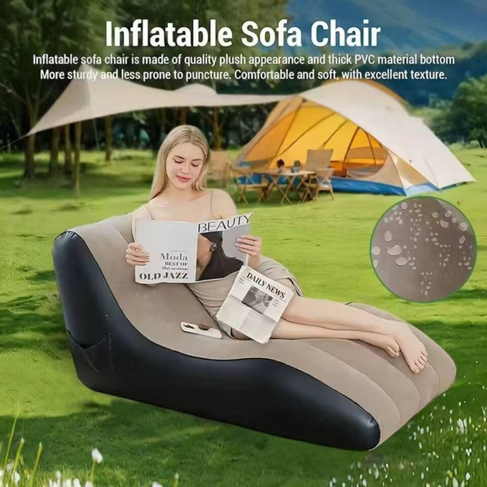 Sofa Tiup Lipat Outdoor, Kursi - Outdoor Furniture In Store ulasan dan harga