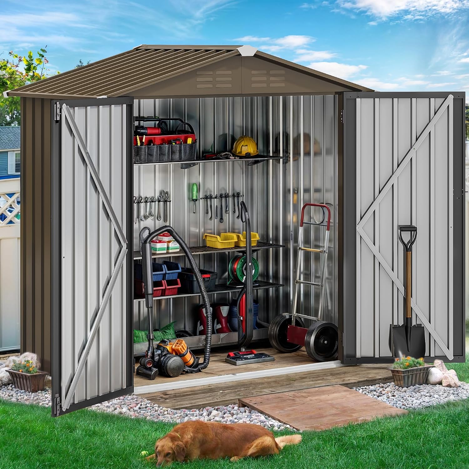 Gudang Penyimpanan Luar Ruanga - Outdoor Furniture Heavy Duty ulasan dan harga
