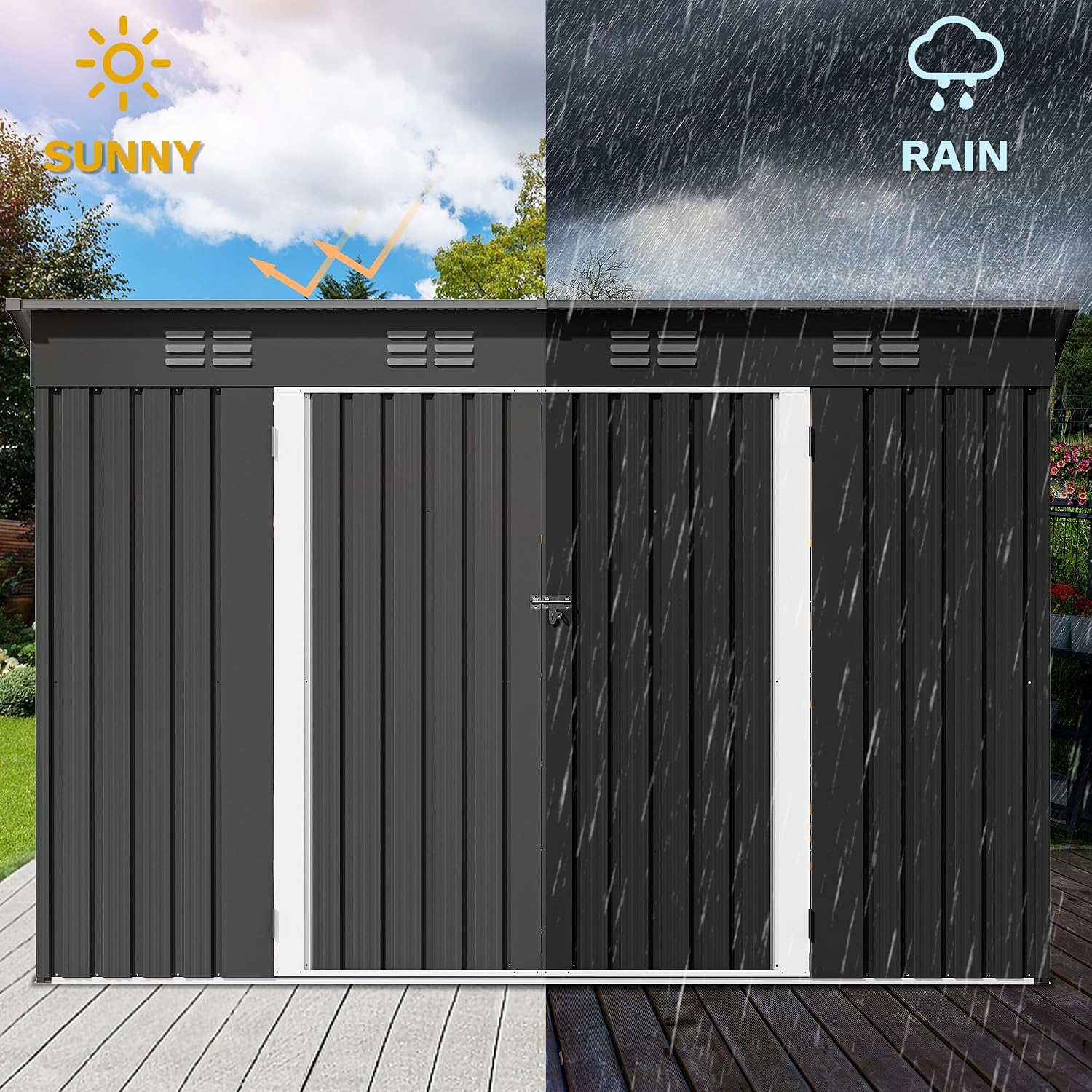 Gudang Penyimpanan Luar Ruanga - Outdoor Furniture Heavy Duty ulasan dan harga