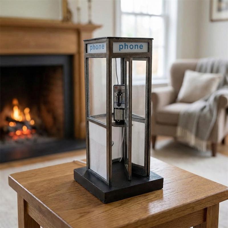 Lampu Meja Bentuk Telepon Klas - Outdoor Furniture Vintage ulasan dan harga