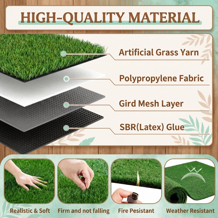 Rumput sintetis tahan air ukur - Outdoor Rug Waterproof ulasan dan harga