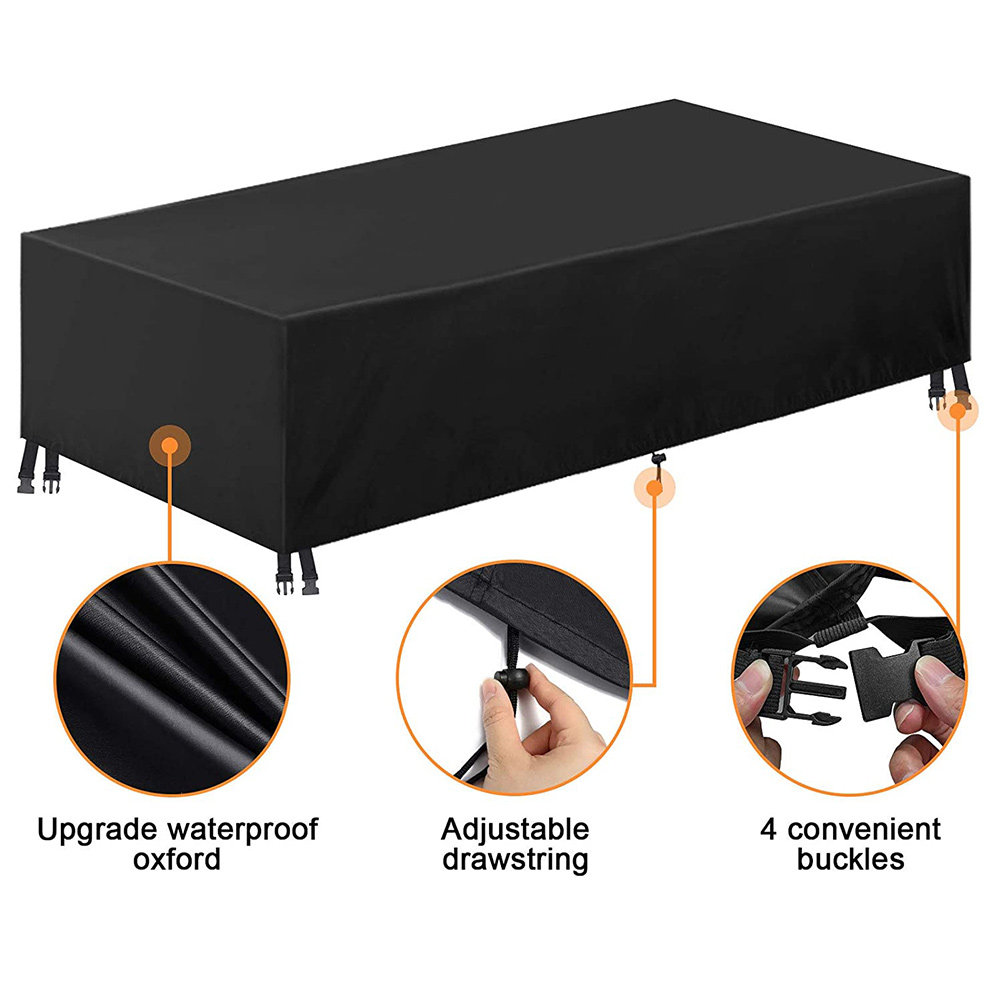 Penutup Meja Taman Tahan Air K - Outdoor Furniture Heavy Duty ulasan dan harga