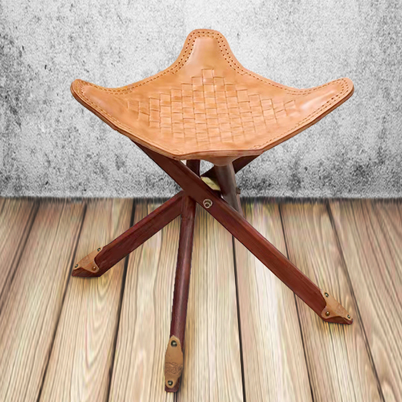 Mebel Bangku Kulit Sapi Bangku - Outdoor Furniture Vintage ulasan dan harga