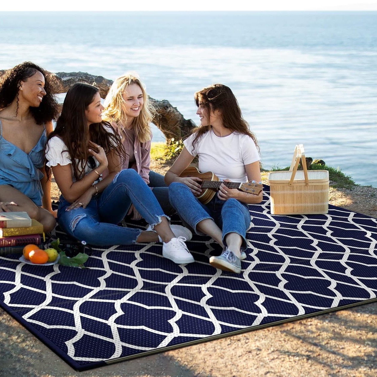 Karpet Awning RV untuk Piknik  - Outdoor Rug Waterproof ulasan dan harga