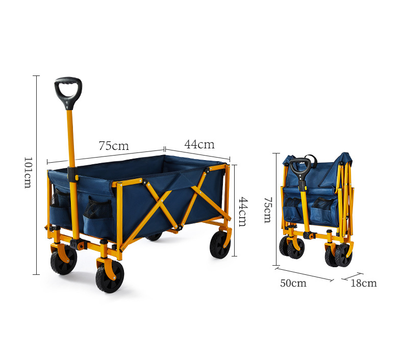 Gerobak Lipat Portabel, Kereta - Outdoor Furniture Heavy Duty ulasan dan harga