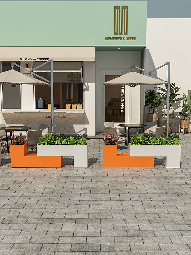 Pot Bunga Besi Tempa untuk Lua - Outdoor Furniture In Store ulasan dan harga