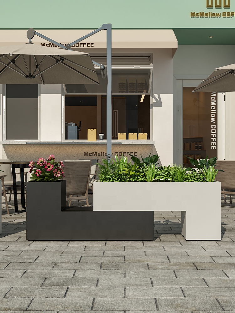 Pot Bunga Besi Tempa untuk Lua - Outdoor Furniture In Store ulasan dan harga