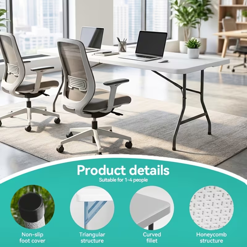 Meja Lipat, Meja Plastik Porta - Outdoor Furniture In Store ulasan dan harga